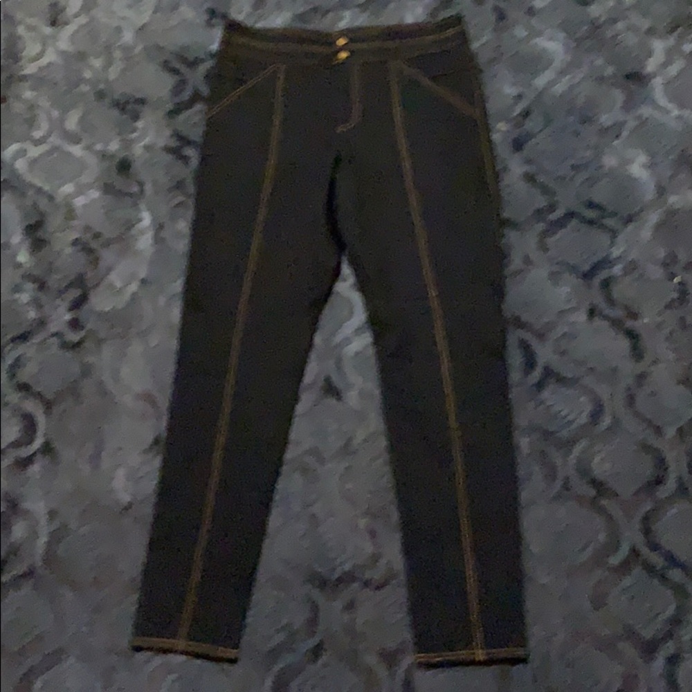 INC black cotton pants size 10